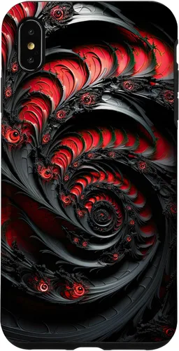 Vista 13 de Funda mecánica biomecánica para iPhone 14 Pro Alien