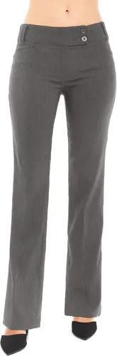 Vista 137 de Design by Olivia Pantalones de oficina de corte holgado para mujer