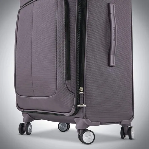 Vista 4 de Samsonite Solyte DLX Softside - Equipaje extensible con ruedas giratorias Gris mineral 123568-1560