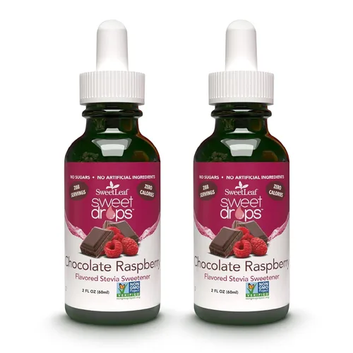 Vista 27 de Stevia líquida Sweetleaf, 2 onzas Gotas dulces, extracto orgánico de hoja de stevia, cero calorías, sin eritritol, sustituto del azúcar
