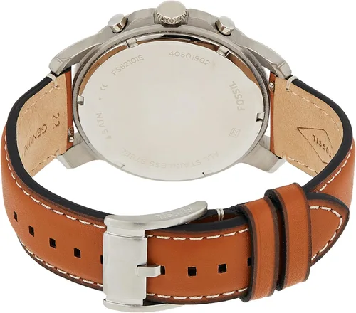 Vista 2 de Fossil Grant - Reloj cronógrafo de cuarzo de acero inoxidable para hombre Cronógrafo movimiento de cuarzo