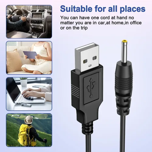 Vista 6 de Digipartspower Cable de alimentación USB para teléfono satelital Qualcomm Globalstar GSP-1700