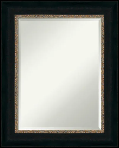 Vista 14 de Amanti Art Bronze Bathroom Mirror for Over Sink, 27x27 Paragon Bronze Square Vanity Mirror, Medium Traditional Frame, Hangs Horizonally and