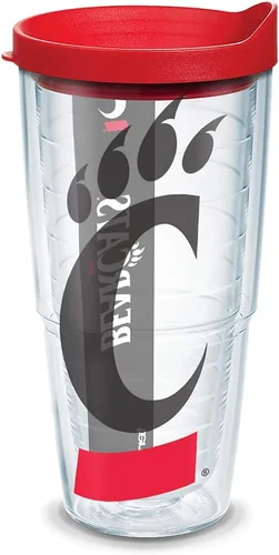 Vista 132 de Vaso térmico con tapa, marca Tervis, Idaho Univ, Transparente