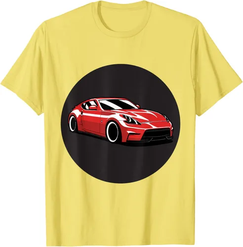 Vista 29 de 370z Car Retro Design Sport Camiseta, Blanco