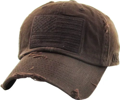 Vista 242 de KBETHOS Tactical Operator Collection USA Fishing Mesh Ballcap Flag Patch America Outdoors Trucker Baseball Cap