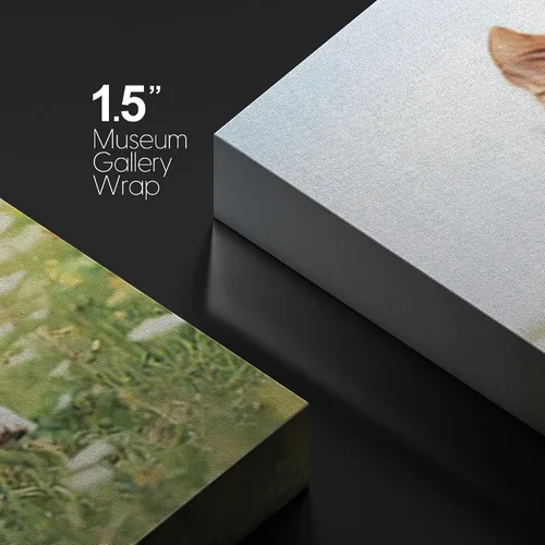 Vista 6 de Signford, impresiones en lienzo a medida, póster personalizado de viaje, arte de pared con tus fotos en marco de madera