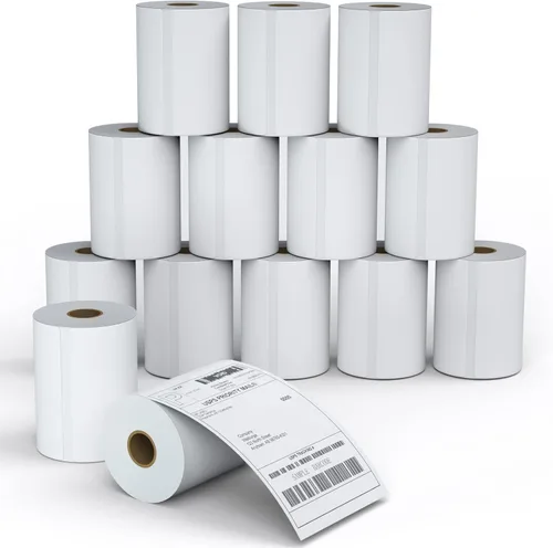 Vista 24 de MFLABEL® 1744907 Etiqueta de envío térmica para 4XL (2 rollos)