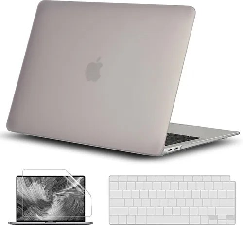 Vista 36 de GVTECH Funda para MacBook Air de 13 pulgadas (2010-2017) A1369 A1466 carcasa rígida de plástico, carcasa negra