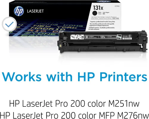 Vista 2 de HP 131X (CF210X) cartucho de tóner negro, de alto rendimiento
