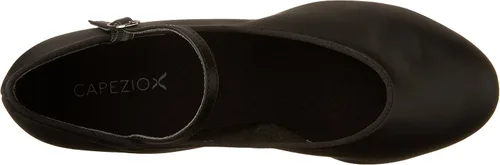 Vista 5 de Capezio Zapato de carácter Footlight para mujer 459 Suede Sole Jr