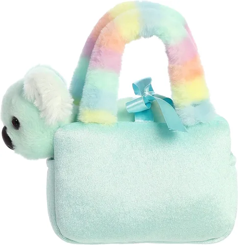 Vista 4 de Aurora Fashion Fancy Pals Rainbow Sweet - Peluche con elegante bolso para divertirse con disfraz, perfecto para niños de 3 años, disfraces