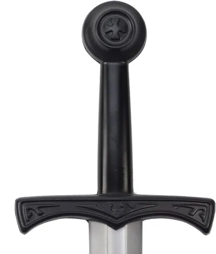 Vista 3 de Hero's Edge G-JS101 Espada Excalibur de espuma, 28" plata