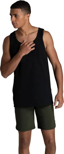 Vista 2 de Fruit of the Loom Camisetas EverSoft de algodón sin mangas que absorben la humedad para hombre con control de olores