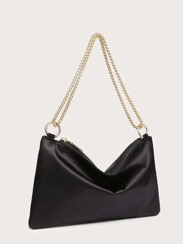 Vista 2 de Verdusa Bolso de noche de satén para mujer, bolso de hombro