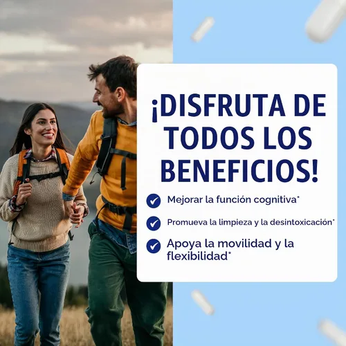 Vista 5 de SAM-E Suplemento de 400 mg Fácil absorción S-adenosil-L-metionina SAM-e 400mg para suplemento de apoyo óseo y estado de ánimo Fabricado