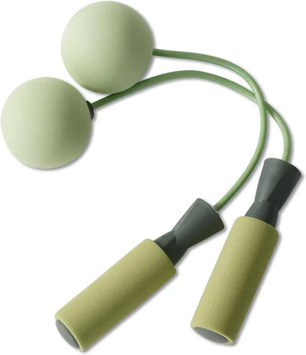Vista 10 de Cuerda de saltar inalámbrica para hombres y mujeres Non-tangling, comfortable handle, built-in high-speed bearing, fast rotation,no injury