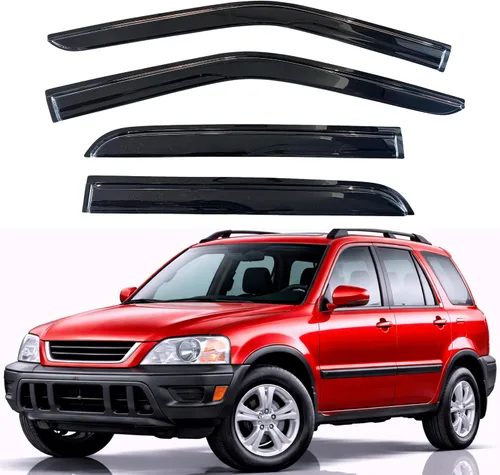 Vista 83 de KPY Protector de lluvia compatible con Ford Bronco 1980-1996, Ford F150 F250 F350, deflectores de ventilación lateral para visera de ventana