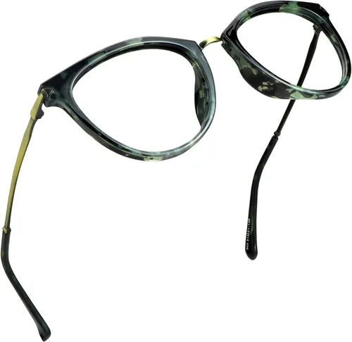 Vista 23 de LifeArt Lentes de bloqueo de luz azul, antifatiga ocular, anteojos de lectura para computadora, anteojos de juegos, gafas de TV para mujeres