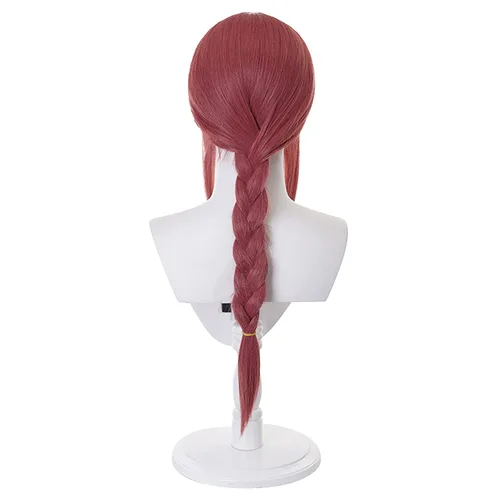 Vista 2 de Pelucas de pelo de cosplay de anime para hombres y mujeres (rojo)