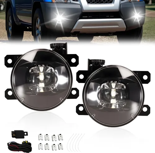 Vista 57 de Luces antiniebla de conducción compatibles con lámparas de parachoques delantero Honda CRV 2007 2008 2009 con bombillas halógenas H11 de 12 V 55 W