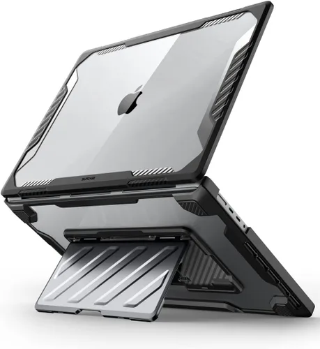 Vista 9 de SUPCASE Funda para MacBook Neo de 13 pulgadas con soporte 2026, color negro