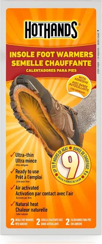 Vista 6 de HotHands - Calentadores de manos – Calentadores activados por aire naturales sin olor de larga duración – 40 pares y calentadores de pies