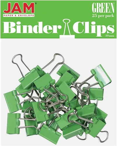 Vista 36 de Broches aprietapapeles JAM Paper®, Blanco