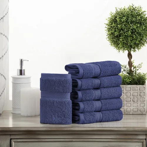 Vista 54 de BNM Toallas de Algodón Egipcio de Peso Pesado, Ideales para Baño, Ducha, Spa, Hotel, 800 GSM, Toallas Faciales/de Aseo, Toallas de Mano, Toallas