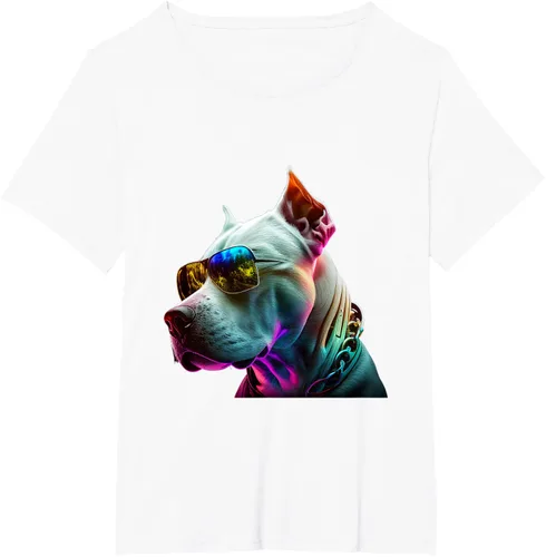 Vista 87 de Dogo Argentino Dogs Dogo Argentinos Camiseta, Negro