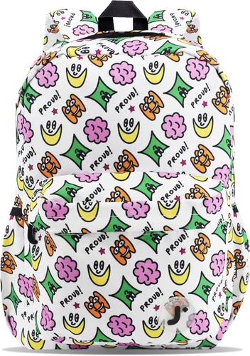 Vista 22 de Mochila Oz de J World New York, Negro), JW-100 BLACK