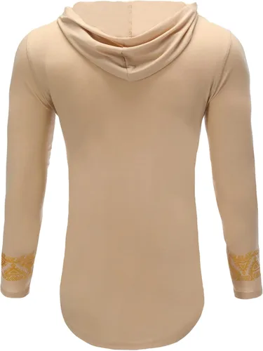 Vista 3 de Pacinoble - Camisa de manga larga para hombre con diseño africano, Dashiki, ajuste estrecho