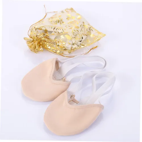 Vista 5 de Healeved 2 tenis de lona para mujer, zapatos de ballet líricos, zapatos de ballet para mujer, contemporáneos de ballet, tangas de pie, zapatos