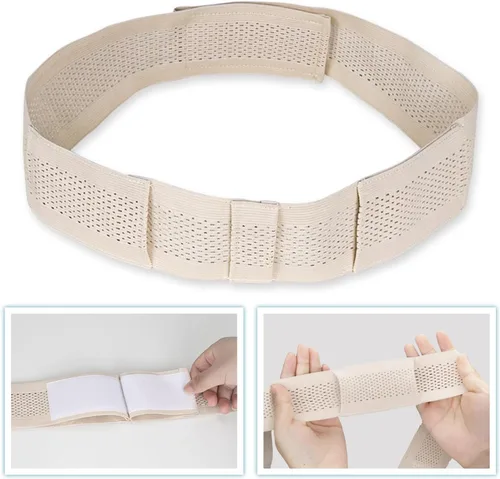 Vista 4 de Cinturones PD transpirables de malla peritoneal, accesorios de catéter de diálisis, suministros de transferencia suave, cinturones protectores