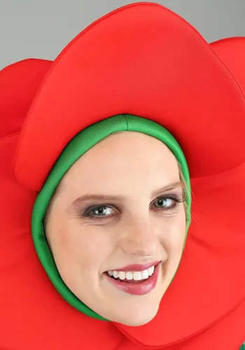 Vista 3 de Fun Costumes Tocado de flores de rosas para adultos
