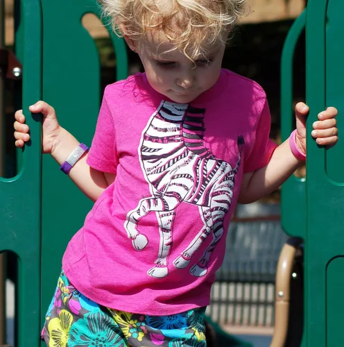 Vista 4 de Become a Land Animal or Character Super Soft Short Sleeve Tee for Baby, Infant + Toddler (06M-6T)