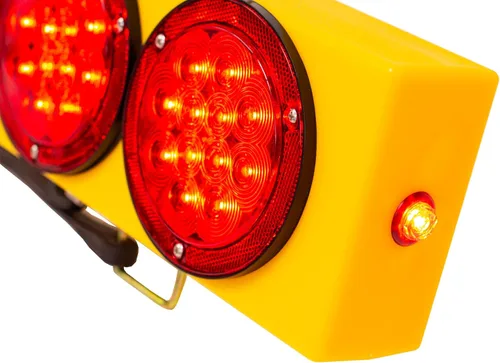 Vista 5 de Barra de luz LED de emergencia inalámbrica de 36" Towmate para camiones de remolque