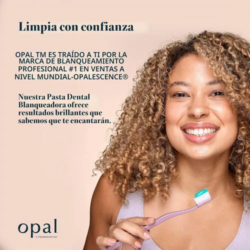 Vista 4 de Opalescence Pasta de dientes blanqueadora de ópalo 4.7oz - Menta - Paquete