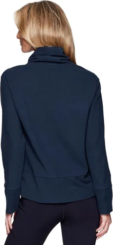Vista 2 de RBX Active - Sudadera ligera y suave de forro polar para mujer