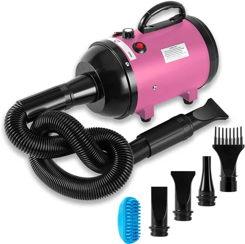 Vista 10 de NESTROAD - Secador de pelo para perros para peluquería de mascotas, 4.3HP Púrpura