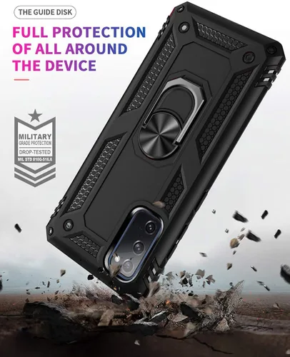 Vista 6 de Funda para Samsung Galaxy S20 FE, Funda Galaxy S20 FE 5G, con protector de pantalla, [grado militar] cubierta probada contra caídas de 16 pies