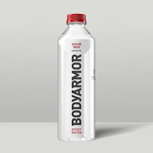 Vista 3 de BODYARMOR SportWater Agua alcalina, agua embotellada de alta alcalina, pH 9+, 1 litro (paquete de 6), paquete de agua refrescante con electrolitos