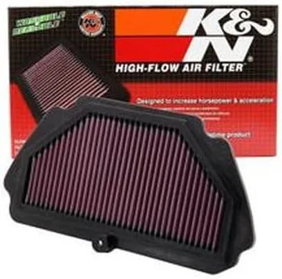 Vista 3 de K&N Filtro de Aire para Motor: Alto Rendimiento, Premium, Filtro de Aire para Powersport: Compatible con 2009-2019 KAWASAKI