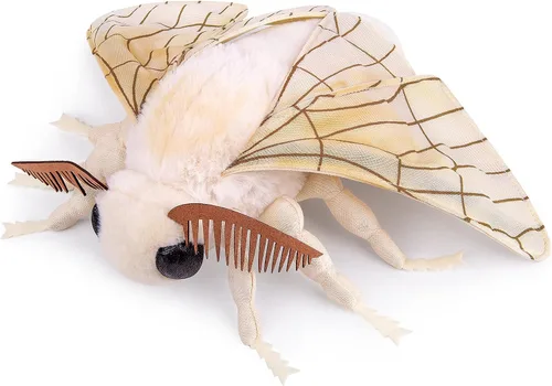 Vista 12 de Juguete de peluche grande de abeja - Animales de peluche realistas de abeja de 16 pulgadas, juguetes de abeja con alas grandes realistas, juguete