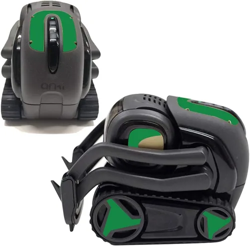 Vista 3 de IPG Para Vector Robot Face Screen Guard Decoración KIT Incluye Ruedas y Cuerpo Set 7 Unidades Calcomanías+2 Unidades Protector de Pantalla (Verde)