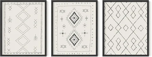 Vista 89 de HAUS AND HUES Juego de 3 pósteres vintage de mariposa, arte de pared, impresiones botánicas para estética de habitación, imágenes