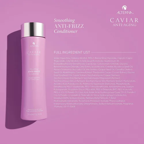 Vista 4 de CAVIAR - Acondicionador antienvejecimiento antiencrespamiento Para cabello medio y grueso Suaviza el cabello, domina el encrespamiento Sin