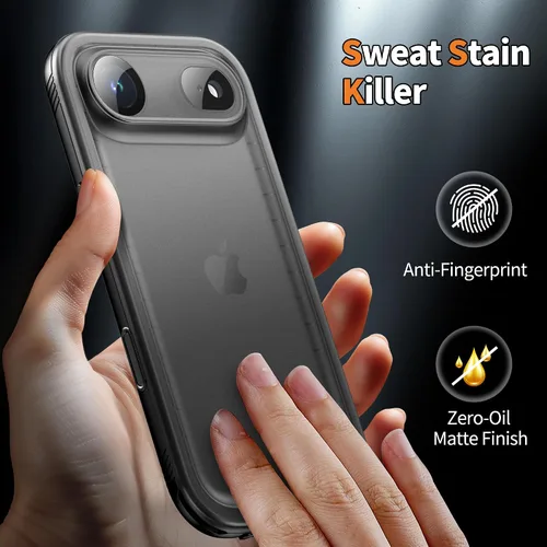 Vista 7 de Cozycase TOP - Funda impermeable para iPhone Air - Militar resistente 360 a prueba de golpes, cuerpo completo con protector de cámara de pantalla