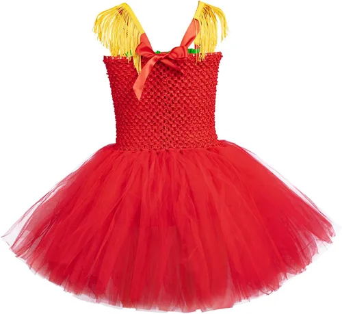 Vista 4 de Vestido de tutú de cascanueces de Navidad para niñas con sombrero, disfraz de Santa Cascanueces para Navidad, cumpleaños