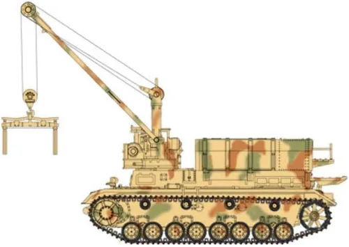 Vista 2 de Hobby Boss Munitionsschlepper Pz.Kpfw.IV Ausf.F Kit de construcción de modelos de vehículos